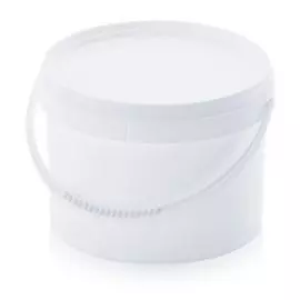 5 Litre Plastic Pails and Buckets White Plastic Buckets Plastic Container Shop