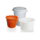 Round bins, tubs & baskets image