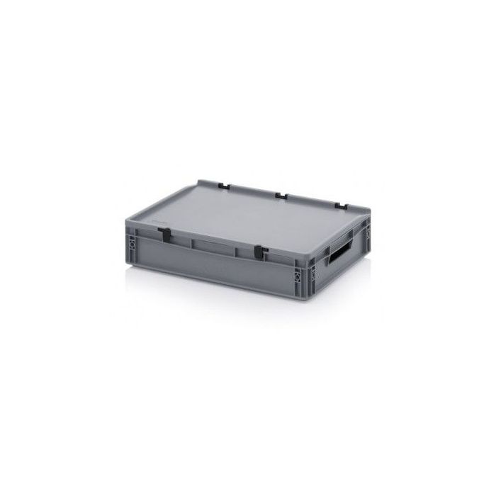 Stacking bin with lid 60x40x13,5cm, capacity 24 liters, NORAH Plastics Stacking bin with lid 60x40x13,5cm, capacity 24 liters, NORAH Plastics