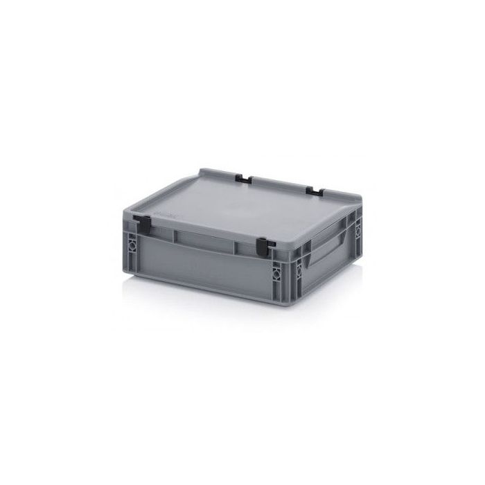 Stacking bin with lid 40x30x13,5cm, capacity 10 liters, NORAH Plastics Stacking bin with lid 40x30x13,5cm, capacity 10 liters, NORAH Plastics