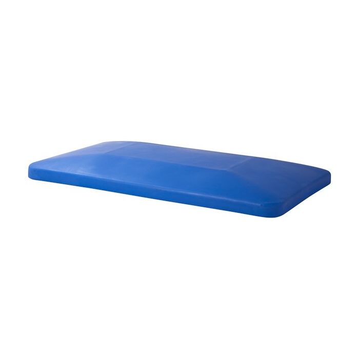 Blue lid suitable for transport cart 450 litres, NORAH Plastics