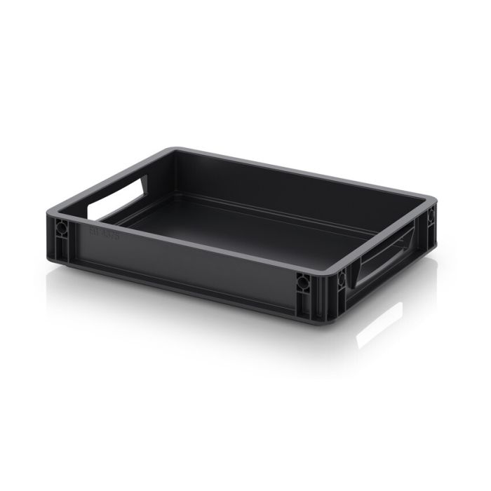 ESD Totes, Electronic Components Storage, 40x30x7,5cm, inhoud 6,9 liter, NORAH Plastics