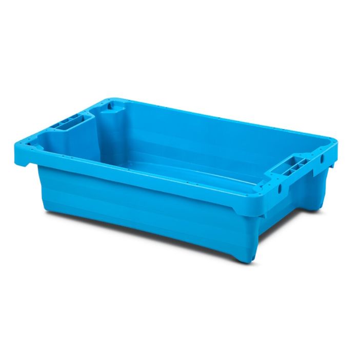 Fish box  with drainage holes, 60x40x15.5cm, Capacity 20 liters, NORAH Plastics