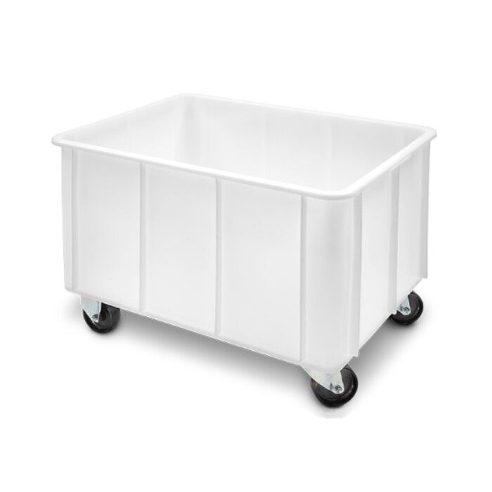 Large Volume Bins: Mobile Bin on Wheels, Food Grade, NORAH Plastics