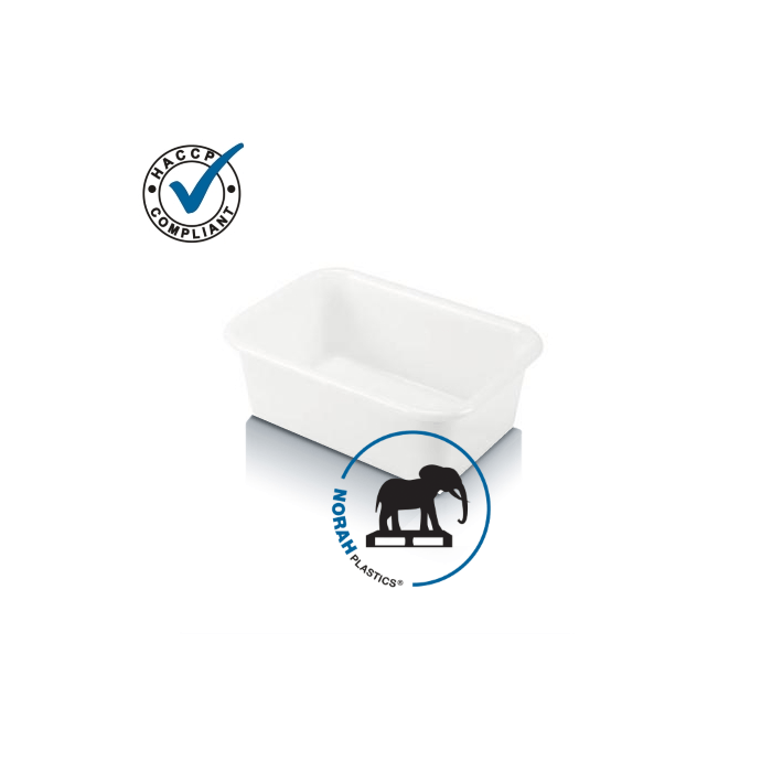 Nesting bin 44x32,5x15,5cm, capacity 12 liters, NORAH Plastics