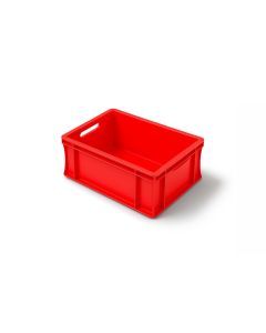 Euronorm stacking Boxes 40x30x22cm - Red, NORAH Plastics