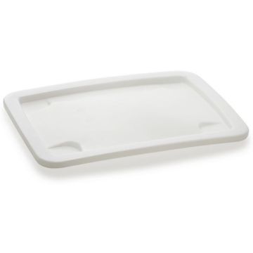 Lid for large container 210 litres in a durable design and optimal hygiene. Made of pure HDPE in a heavy quality!