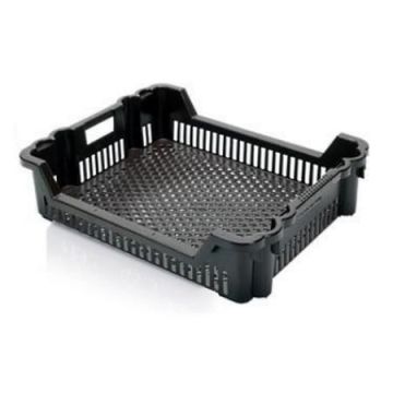 Nestable stackable bin 62x50x15cm, capacity 25 liters, NORAH Plastics