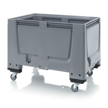 Wheeled Palletbox 120x80x93cm, 4 wheels, capacity 535 liters