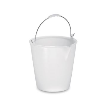 Durable bucket 21 litres with spout, heavy duty