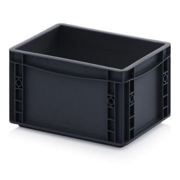 ESD stacking bin 30x20x17cm, capacity 7,57 liters