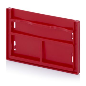 Label shield for folding pallet boxes, NORAH Plastics