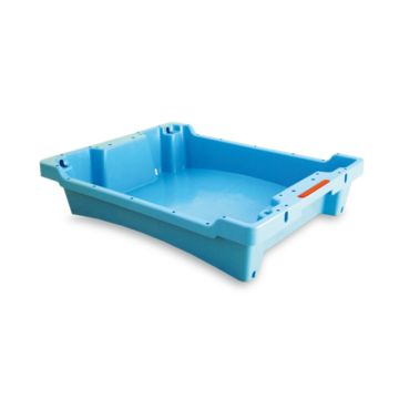 Fillet box 50x40x11cm, capacity 8 liters with drainage holes, NORAH Plastics