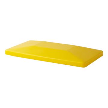 Yellow lid suitable for transport cart 227 liter