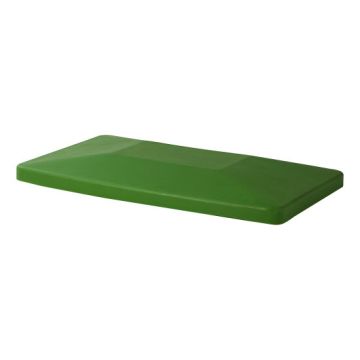 Green lid fit for transport cart 227 liters, NORAH Plastics
