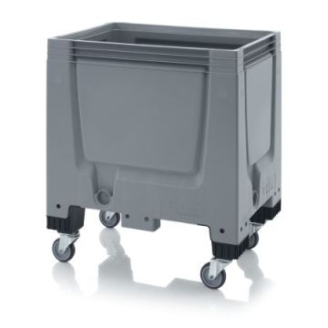 Wheeled palletbox 80x60x93cm, 4 wheels, capacity 250 liters, NORAH Plastics