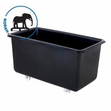 Black Laundry Cart, 450 litres, ECO LINE