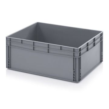 Stacking bin 80x60x32cm, capacity 130 litres, NORAH Plastics