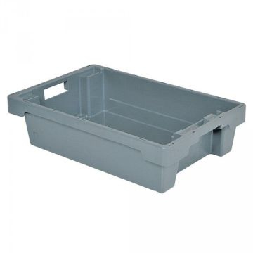 Stack and nesting bin 60x40x20cm, capacity 32 liters, NORAH Plastics