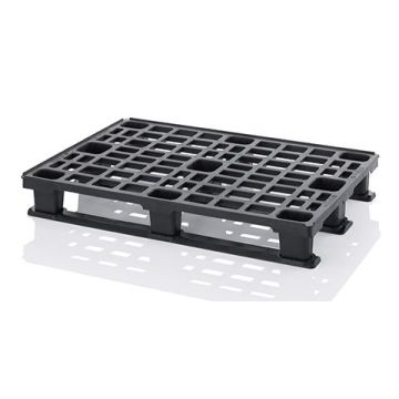 ESD Pallet 120x80x15cm on 3 skids, NORAH Plastics
