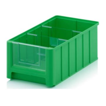 Linbin 35x21x15cm, capacity 8,6 liters with 2 dividors and inset windows 