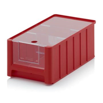 Linbin 35x21x15cm, capacity 8,6 liters with 2 dividors and dustcover, NORAH Plastics