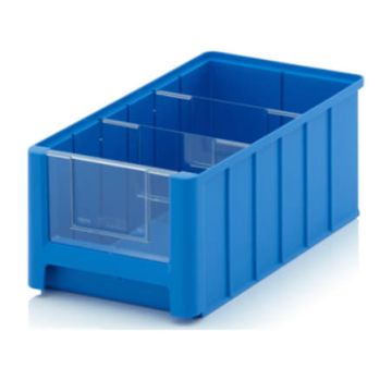 Linbin 35x21x15cm, capacity 8,6 liters with 2 dividors and inset windows 