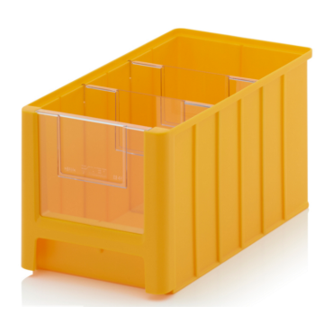 Linbin 35x21x20cm, capacity 11,7 liters with 2 dividors and inset windows 