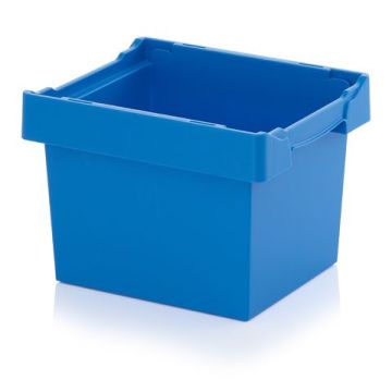 Nestable bin 40x30x27cm, capacity 22 liters, NORAH Plastics