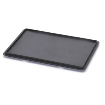 Flat ESD lid for stacking bins 30x20cm