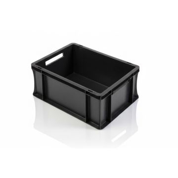 Euro stacking container, 40x30x22cm, capacity 20 liters, RE-PP, NORAH Plastics
