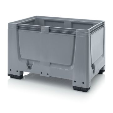 Palletbox 120x80x79cm, 4 legs, capacity 535 liters