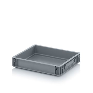 Stacking bin 40x30x7,5cm, capacity 6,9 liters, NORAH Plastics