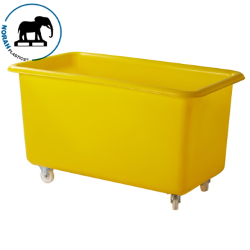 Bulk Cart, 450 liter, Yellow, NORAH Plastics