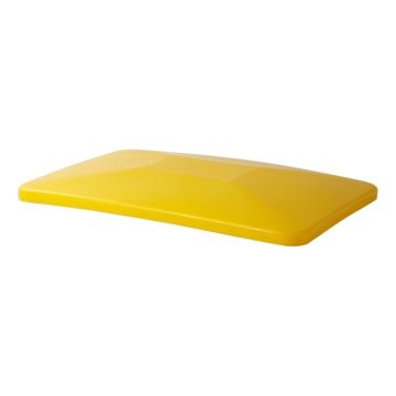Yellow lid suitable for transport cart 340 litres, NORAH Plastics
