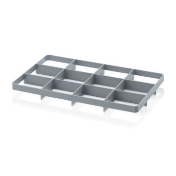Bottom divider with 12 compartments, Ø 11.6 cm (4,57 inch)