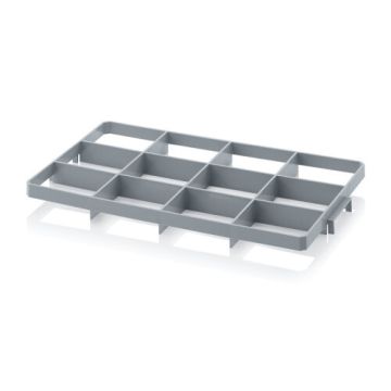 Top divider with 12 compartments, Ø 11.6 cm (4,57 inch)