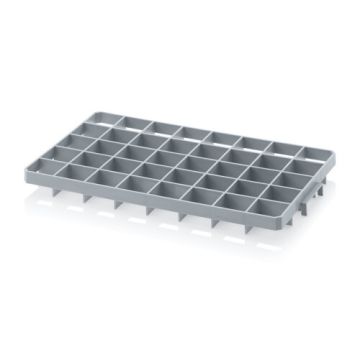 Top divider with 40 compartments, Ø 6.5 cm