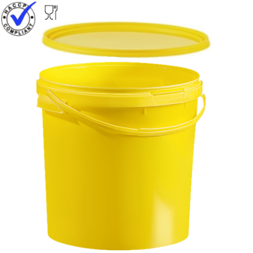Pail with lid, capacity 20 liter