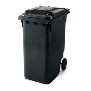 Waste bin 2 wheels, capacity 360 liters