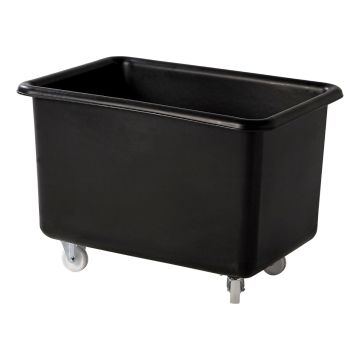 Laundry Cart, 340 liters, Black, NORAH Plastics