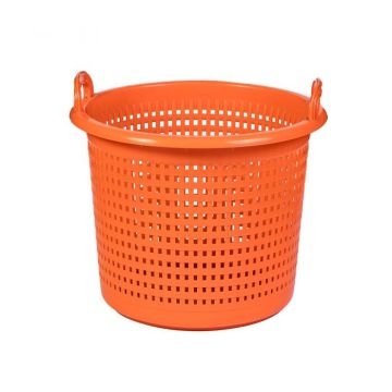 Fish Basket 44L, Orange 458 x 375mm, NORAH Plastics