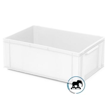 Stacking bin 60x40X20cm, capacity 40 litres, HDPE