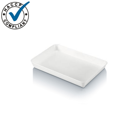 Small Plastic Trays Set of 5 (9.5 x 6.5 x 2 in)