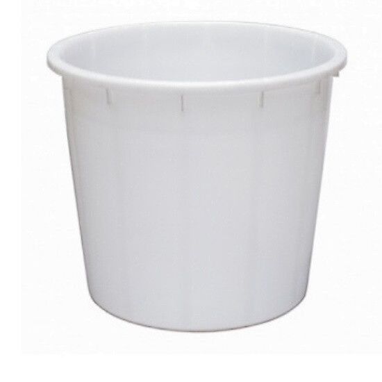 Bin Bucket Garbage Bins Plastic Container Black or White 100lt 