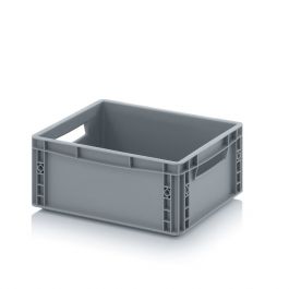 Plastic stacking crates, Euro standard size | NORAH Plastics