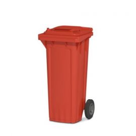 Waste bin 2 wheels, 120 liter capacity