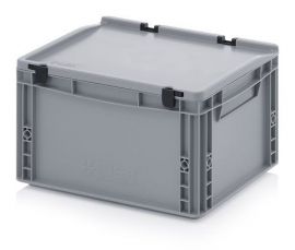 Stacking bin with lid 40x30x23,5cm, capacity 20 liters, NORAH Plastics