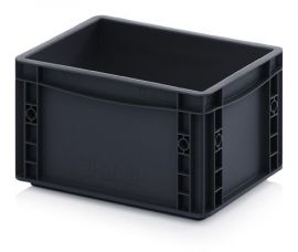 ESD stacking bin 30x20x17cm, capacity 7,57 liters