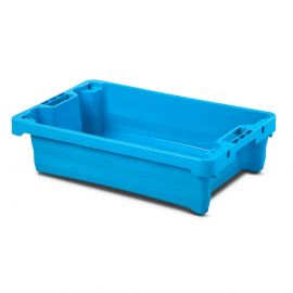 Fish box with drainage holes, 60x40x15.5cm, Capacity 20 liters, NORAH Plastics